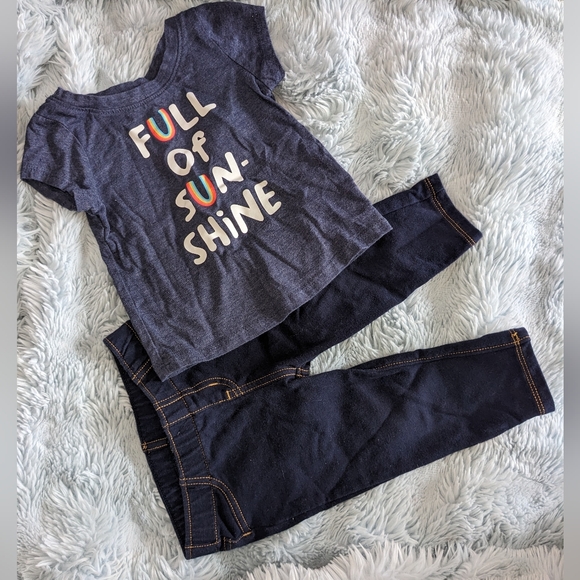 Cat & Jack Other - Cat & Jack Dark Blue Jeans